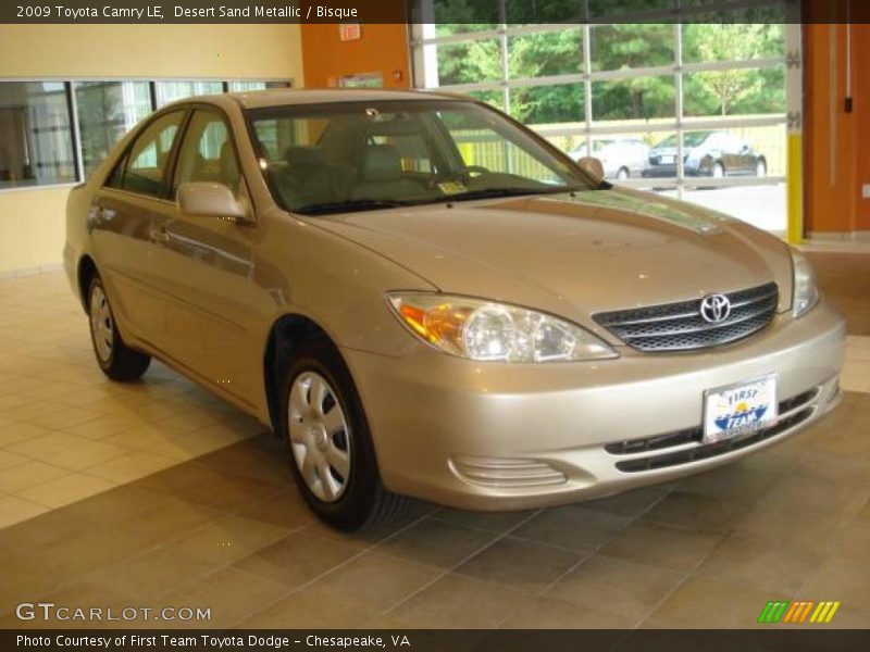 Desert Sand Metallic / Bisque 2009 Toyota Camry LE