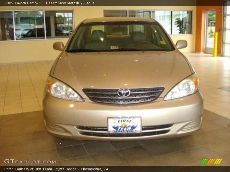Desert Sand Metallic / Bisque 2009 Toyota Camry LE