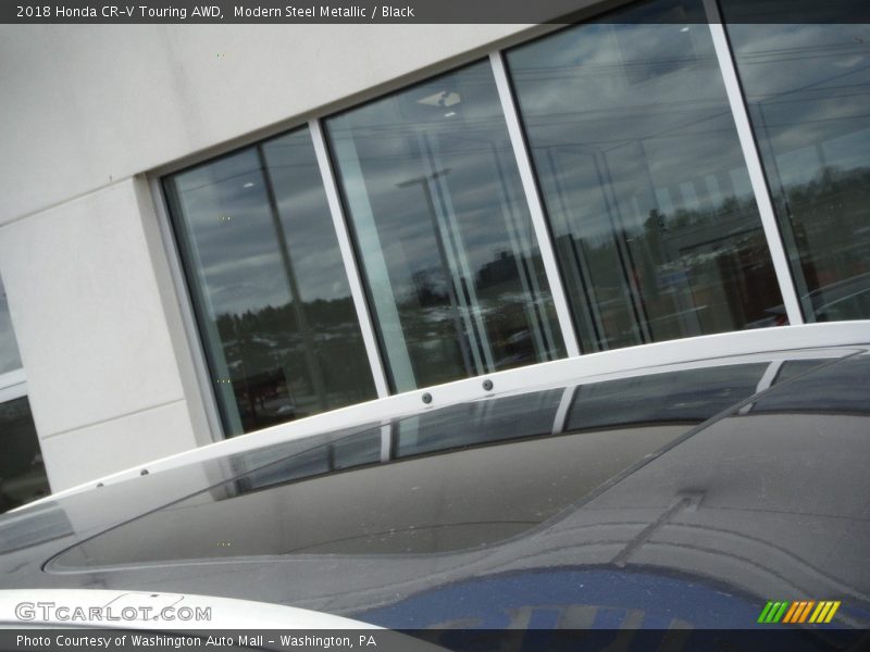 Modern Steel Metallic / Black 2018 Honda CR-V Touring AWD