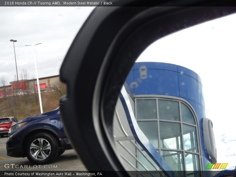 Modern Steel Metallic / Black 2018 Honda CR-V Touring AWD