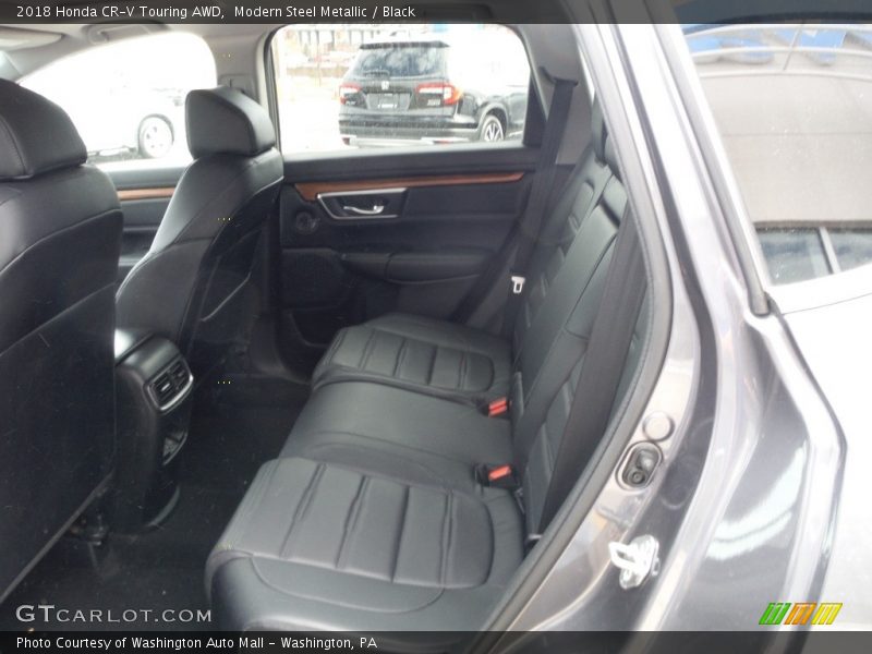 Modern Steel Metallic / Black 2018 Honda CR-V Touring AWD