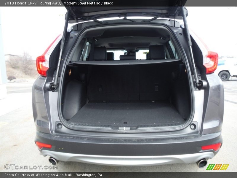 Modern Steel Metallic / Black 2018 Honda CR-V Touring AWD