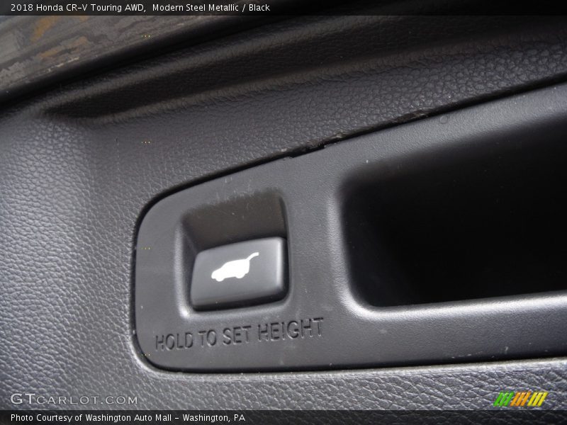 Modern Steel Metallic / Black 2018 Honda CR-V Touring AWD