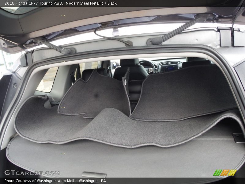 Modern Steel Metallic / Black 2018 Honda CR-V Touring AWD