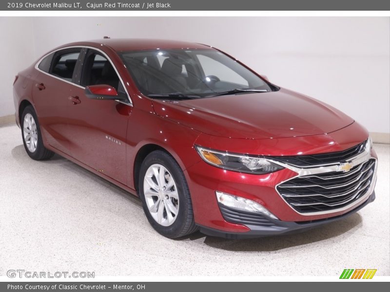 Cajun Red Tintcoat / Jet Black 2019 Chevrolet Malibu LT
