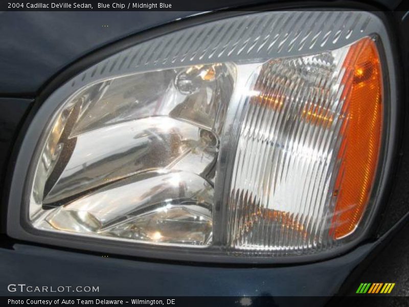 Blue Chip / Midnight Blue 2004 Cadillac DeVille Sedan