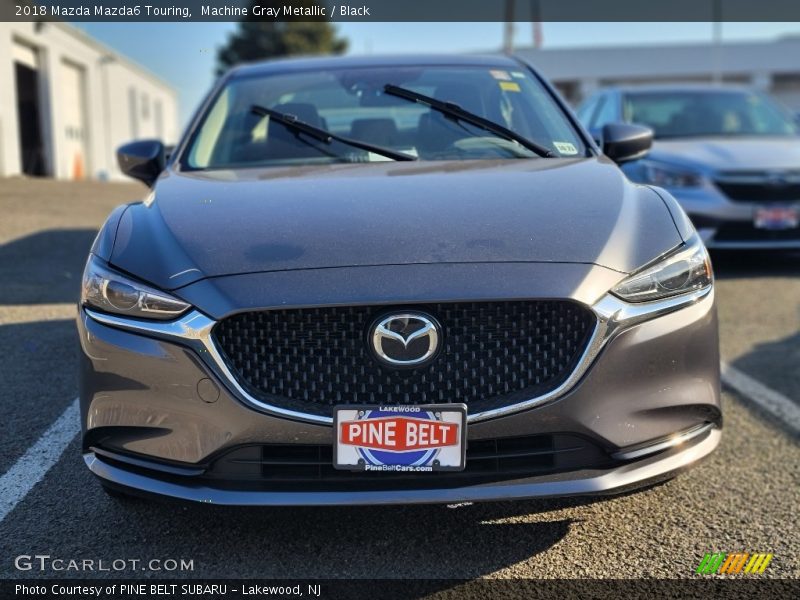Machine Gray Metallic / Black 2018 Mazda Mazda6 Touring