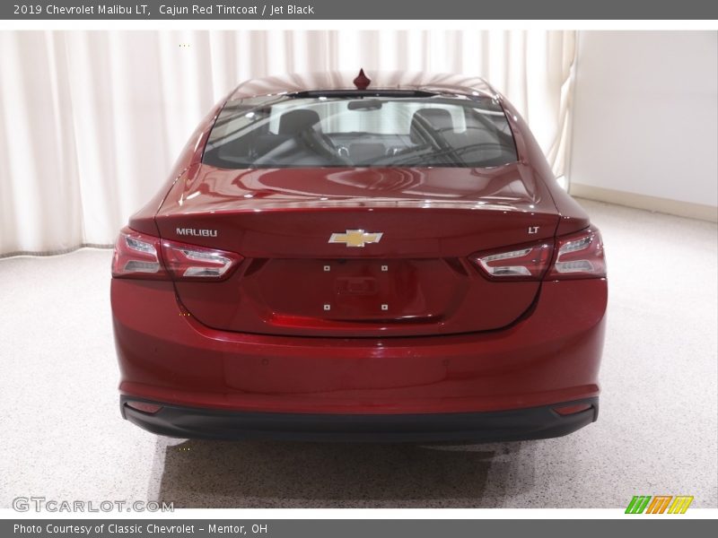 Cajun Red Tintcoat / Jet Black 2019 Chevrolet Malibu LT