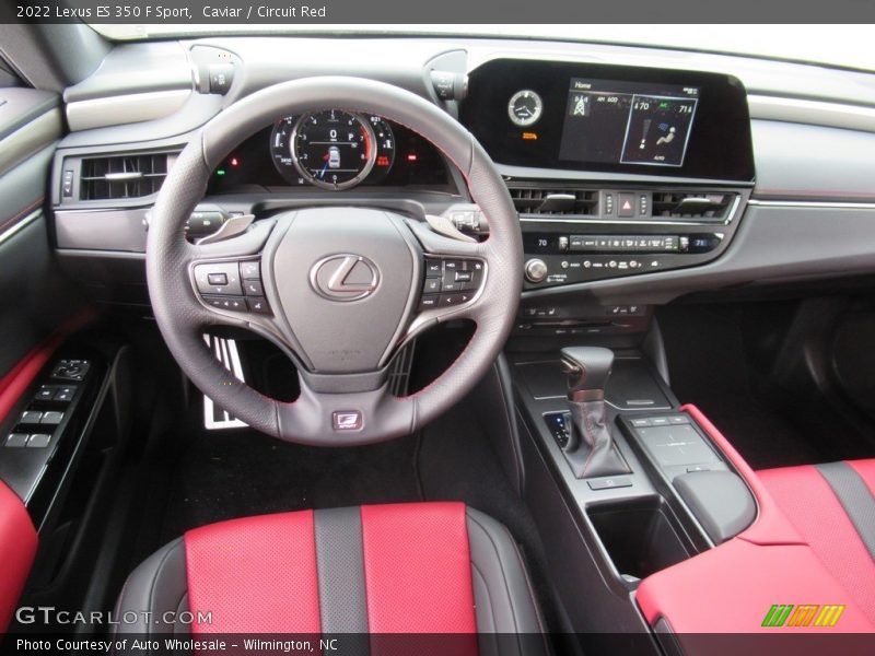  2022 ES 350 F Sport Circuit Red Interior