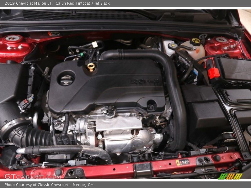 Cajun Red Tintcoat / Jet Black 2019 Chevrolet Malibu LT