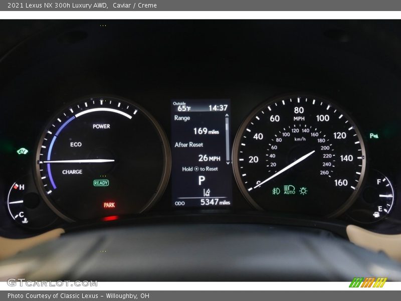  2021 NX 300h Luxury AWD 300h Luxury AWD Gauges
