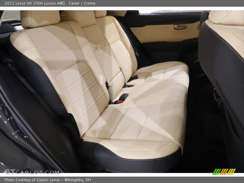 Rear Seat of 2021 NX 300h Luxury AWD