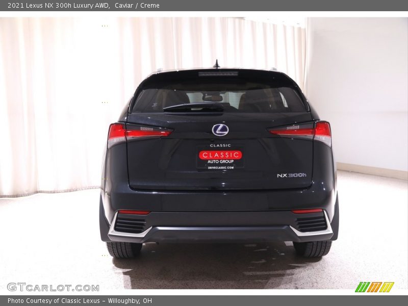 Caviar / Creme 2021 Lexus NX 300h Luxury AWD