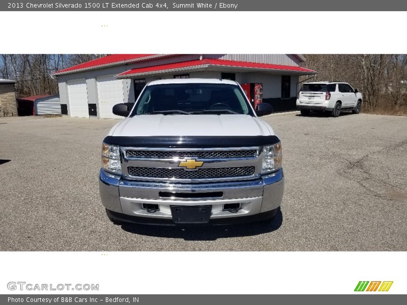 Summit White / Ebony 2013 Chevrolet Silverado 1500 LT Extended Cab 4x4