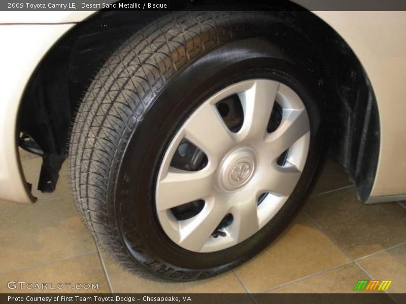 Desert Sand Metallic / Bisque 2009 Toyota Camry LE