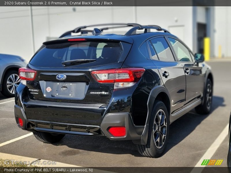 Crystal Black Silica / Black 2020 Subaru Crosstrek 2.0 Premium