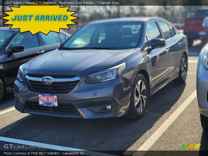 Magnetite Gray Metallic / Titanium Gray 2020 Subaru Legacy 2.5i Premium