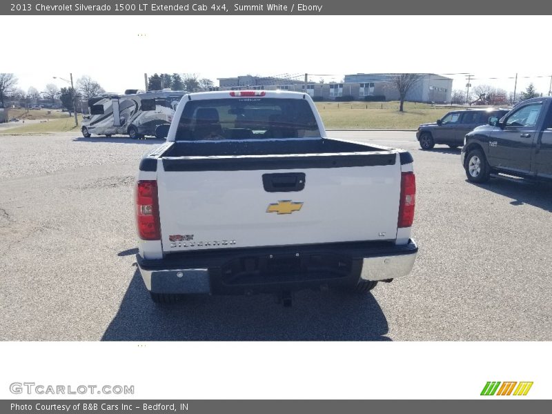 Summit White / Ebony 2013 Chevrolet Silverado 1500 LT Extended Cab 4x4