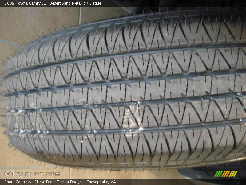 Desert Sand Metallic / Bisque 2009 Toyota Camry LE