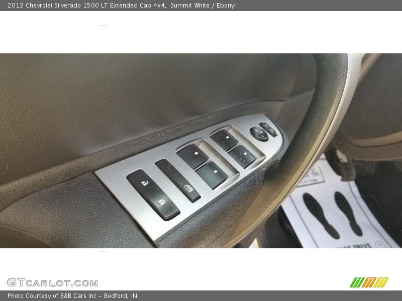 Summit White / Ebony 2013 Chevrolet Silverado 1500 LT Extended Cab 4x4