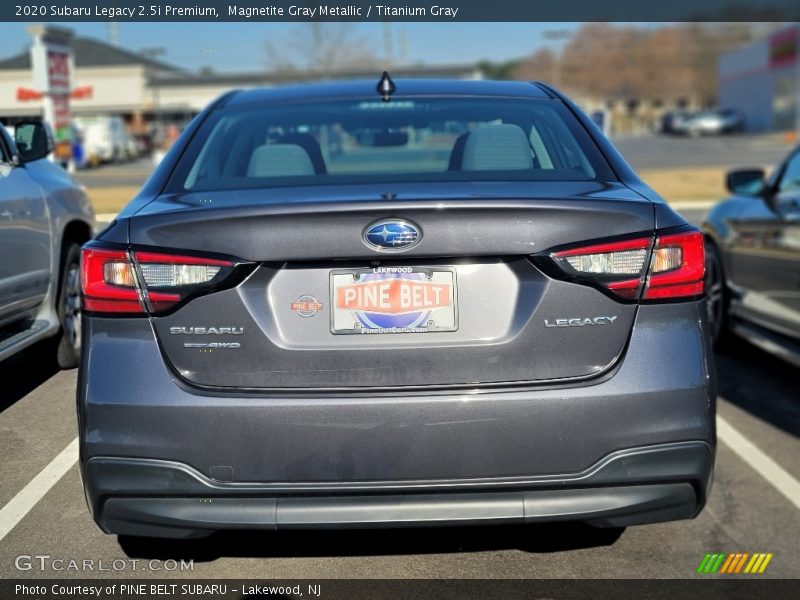 Magnetite Gray Metallic / Titanium Gray 2020 Subaru Legacy 2.5i Premium