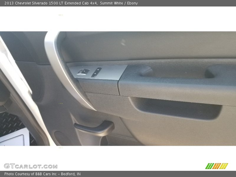 Summit White / Ebony 2013 Chevrolet Silverado 1500 LT Extended Cab 4x4