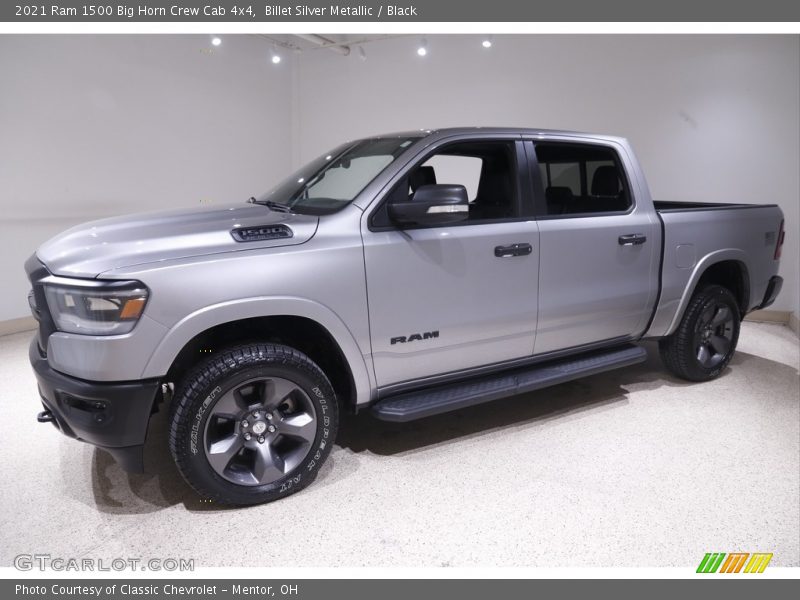 Billet Silver Metallic / Black 2021 Ram 1500 Big Horn Crew Cab 4x4