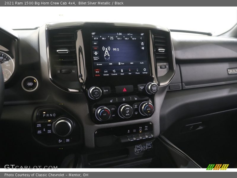 Billet Silver Metallic / Black 2021 Ram 1500 Big Horn Crew Cab 4x4