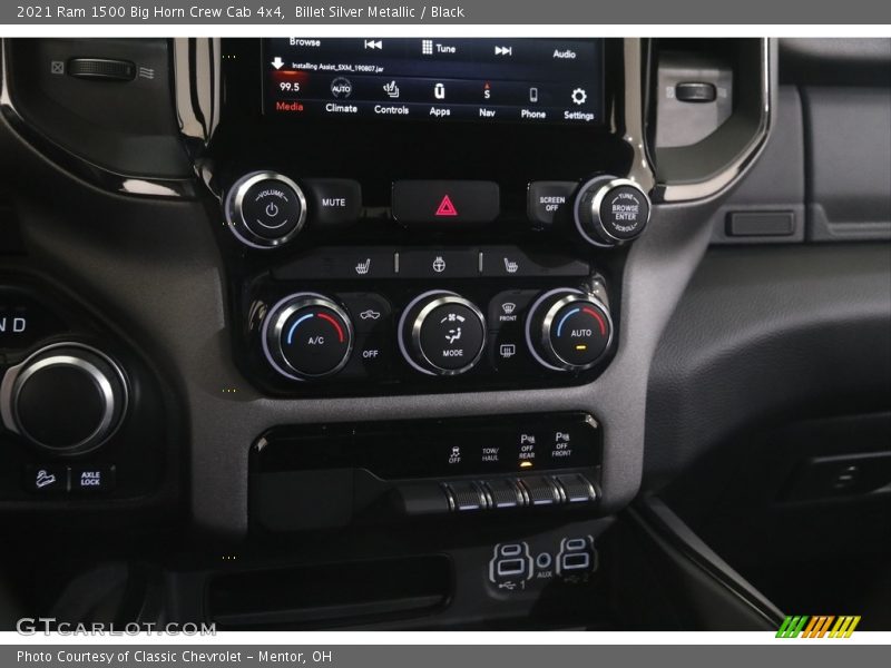 Billet Silver Metallic / Black 2021 Ram 1500 Big Horn Crew Cab 4x4
