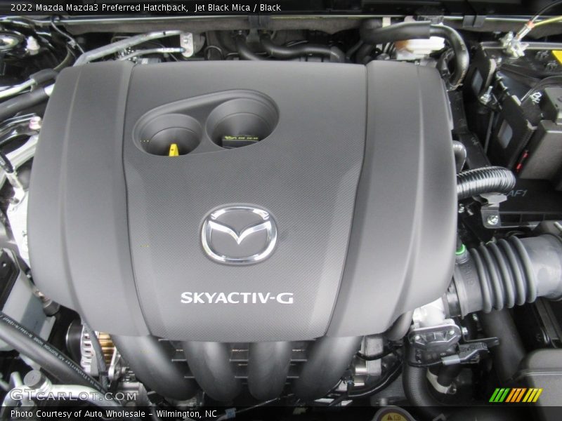 Jet Black Mica / Black 2022 Mazda Mazda3 Preferred Hatchback