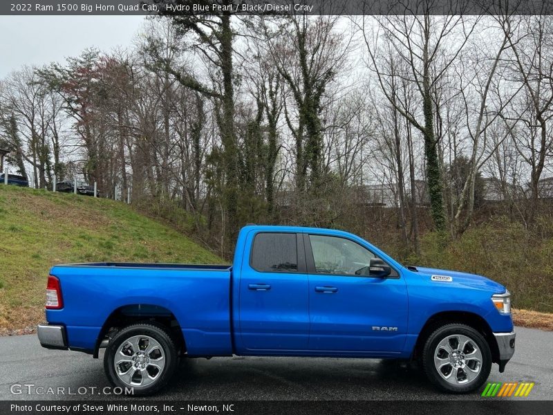  2022 1500 Big Horn Quad Cab Hydro Blue Pearl