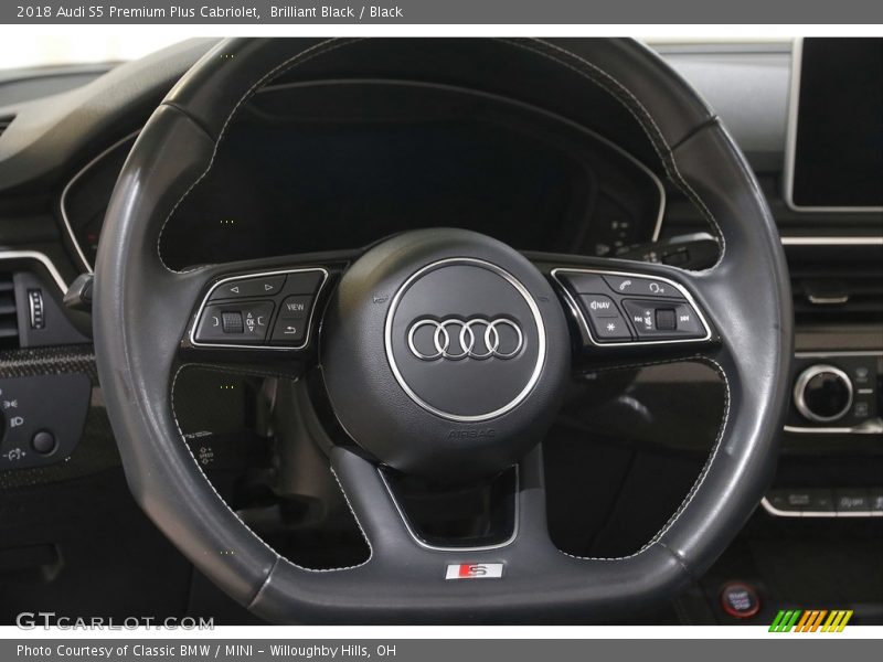  2018 S5 Premium Plus Cabriolet Steering Wheel