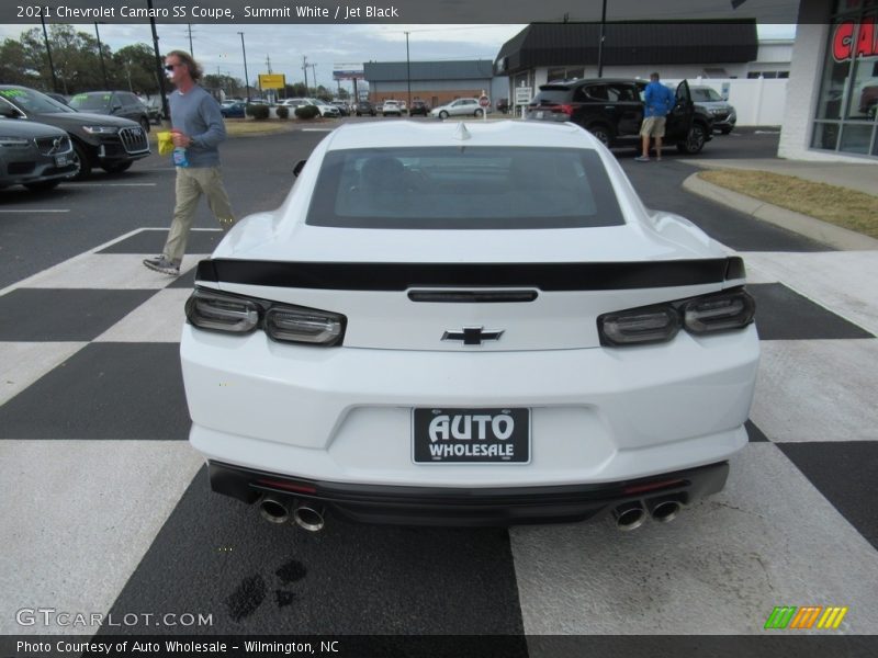 Summit White / Jet Black 2021 Chevrolet Camaro SS Coupe