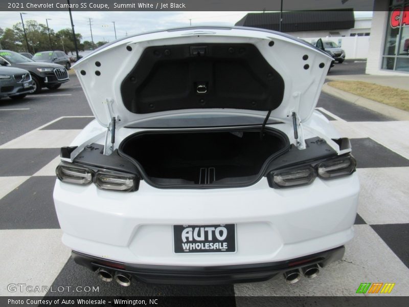 Summit White / Jet Black 2021 Chevrolet Camaro SS Coupe