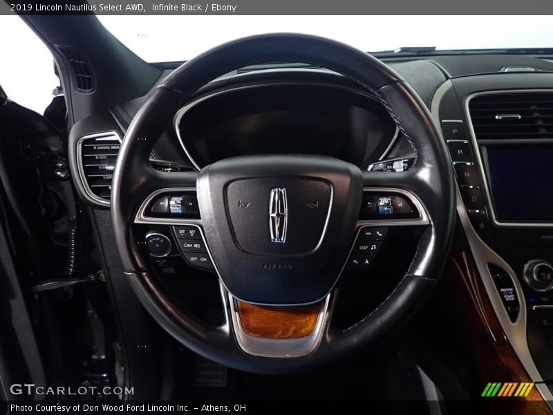  2019 Nautilus Select AWD Steering Wheel