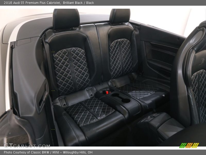 Rear Seat of 2018 S5 Premium Plus Cabriolet