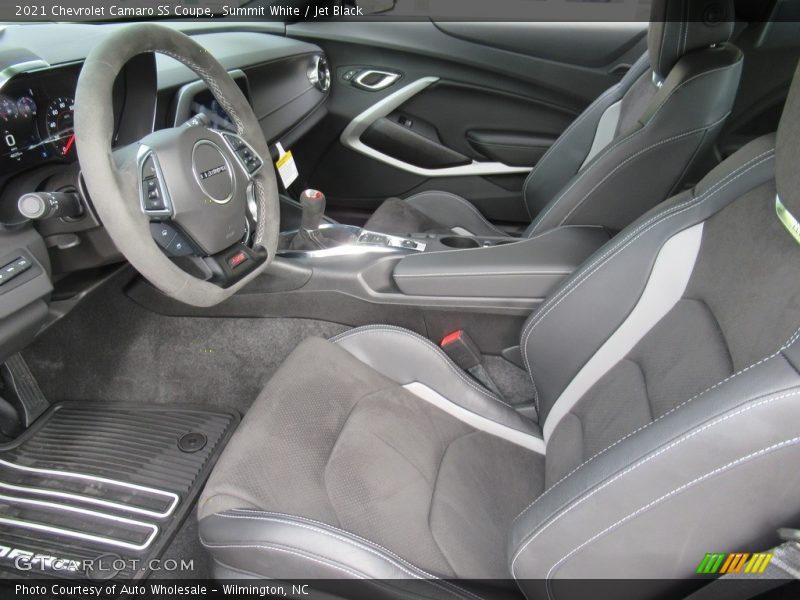 Front Seat of 2021 Camaro SS Coupe