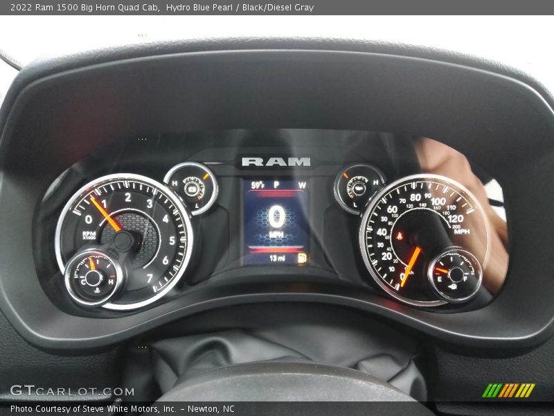  2022 1500 Big Horn Quad Cab Big Horn Quad Cab Gauges