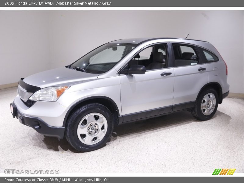 Alabaster Silver Metallic / Gray 2009 Honda CR-V LX 4WD