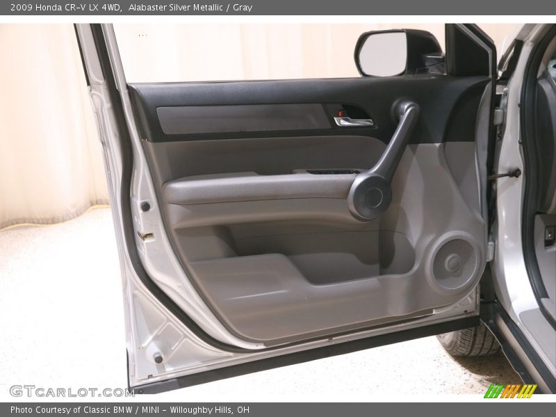 Alabaster Silver Metallic / Gray 2009 Honda CR-V LX 4WD