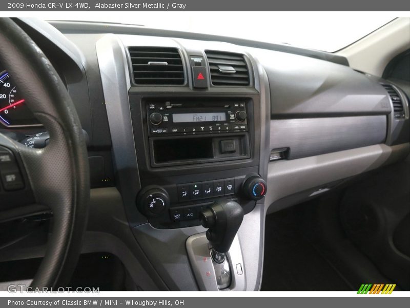 Alabaster Silver Metallic / Gray 2009 Honda CR-V LX 4WD