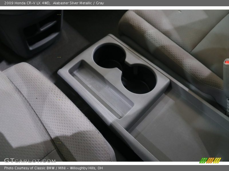Alabaster Silver Metallic / Gray 2009 Honda CR-V LX 4WD