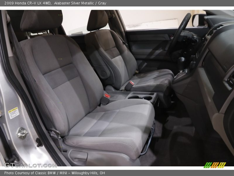 Alabaster Silver Metallic / Gray 2009 Honda CR-V LX 4WD