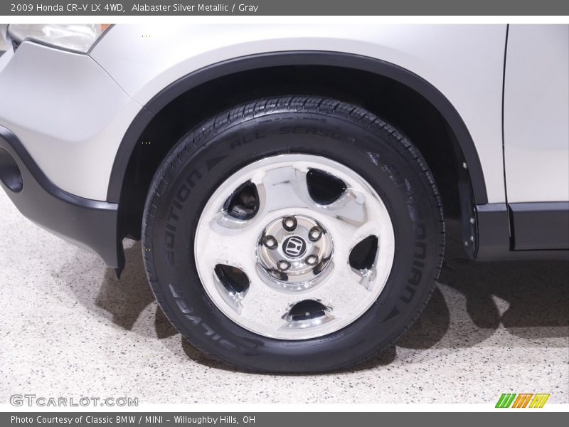 Alabaster Silver Metallic / Gray 2009 Honda CR-V LX 4WD