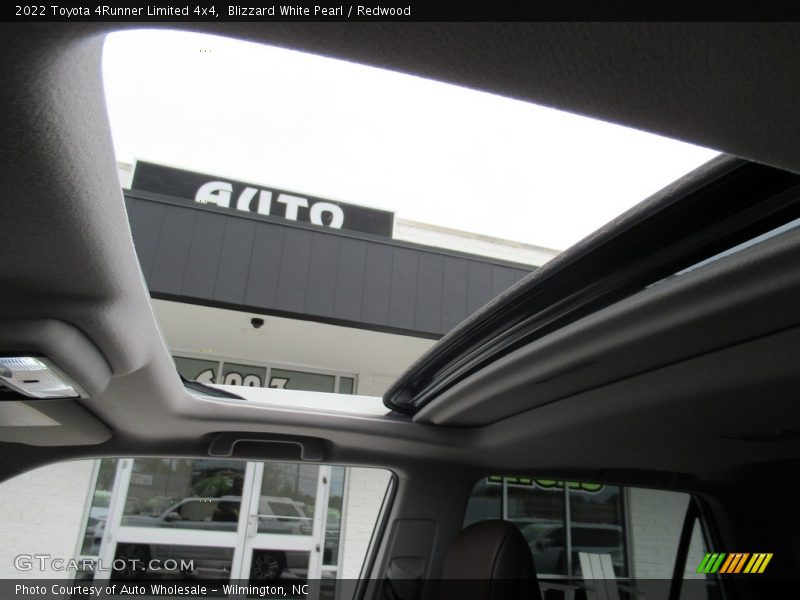 Blizzard White Pearl / Redwood 2022 Toyota 4Runner Limited 4x4