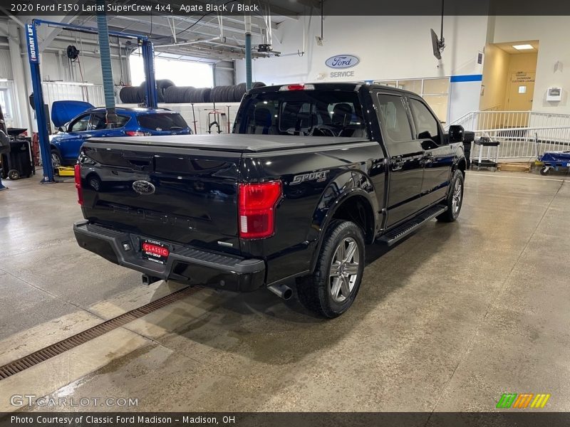 Agate Black / Black 2020 Ford F150 Lariat SuperCrew 4x4