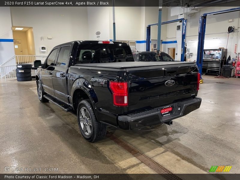 Agate Black / Black 2020 Ford F150 Lariat SuperCrew 4x4