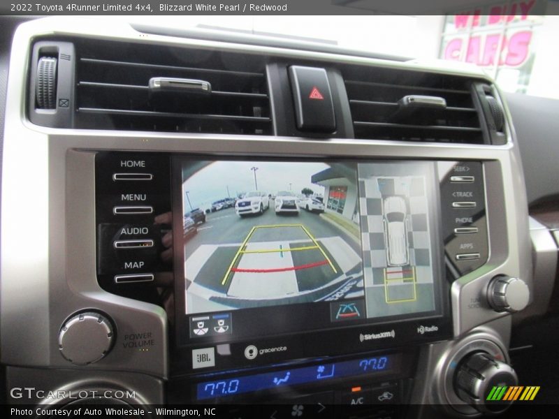 Blizzard White Pearl / Redwood 2022 Toyota 4Runner Limited 4x4