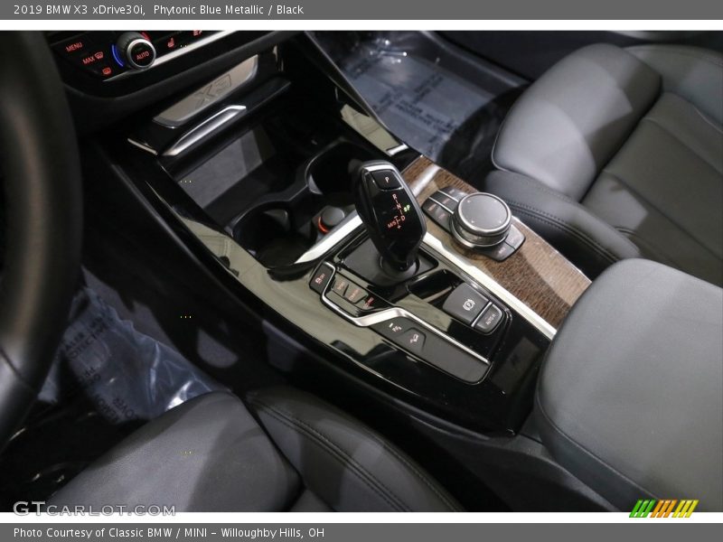 Phytonic Blue Metallic / Black 2019 BMW X3 xDrive30i