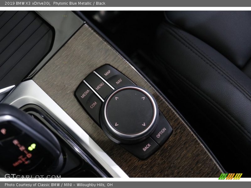Phytonic Blue Metallic / Black 2019 BMW X3 xDrive30i